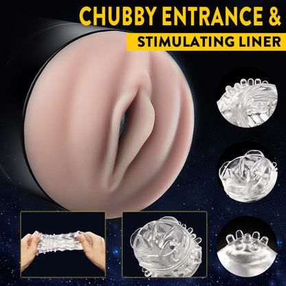 6 Thrusting Spinning * 3 speed adjustment Masturbation Cup with Suction Cup