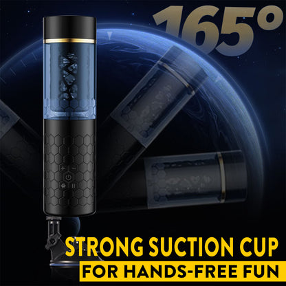 6 Thrusting Spinning * 3 speed adjustment Masturbation Cup with Suction Cup
