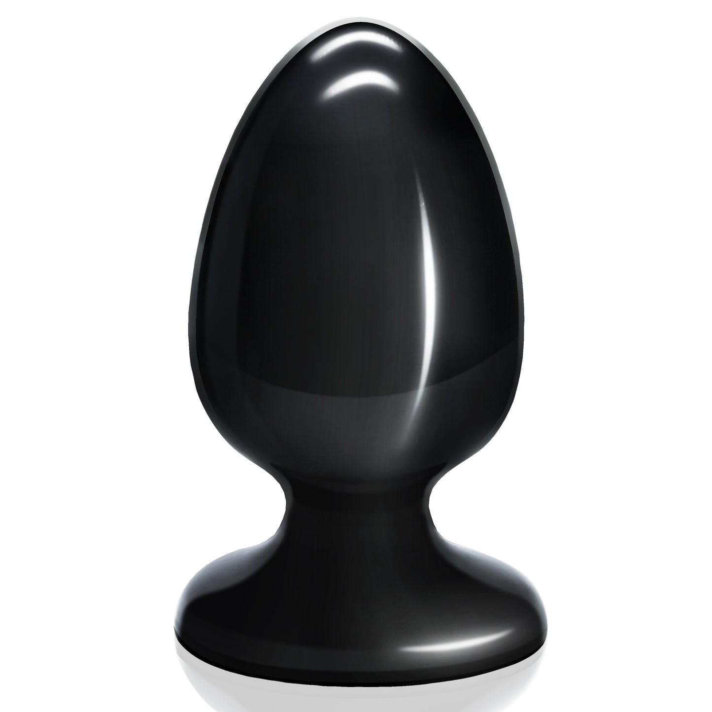 QUTOYS Black Huge Anal Butt Plug-Max Size Black